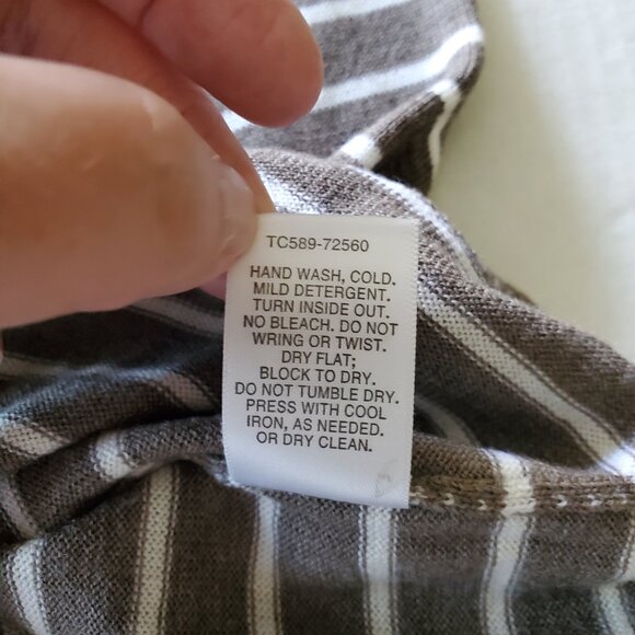 Pendleton Merino Wool Striped Turtle Neck XL - Picture 11 of 15